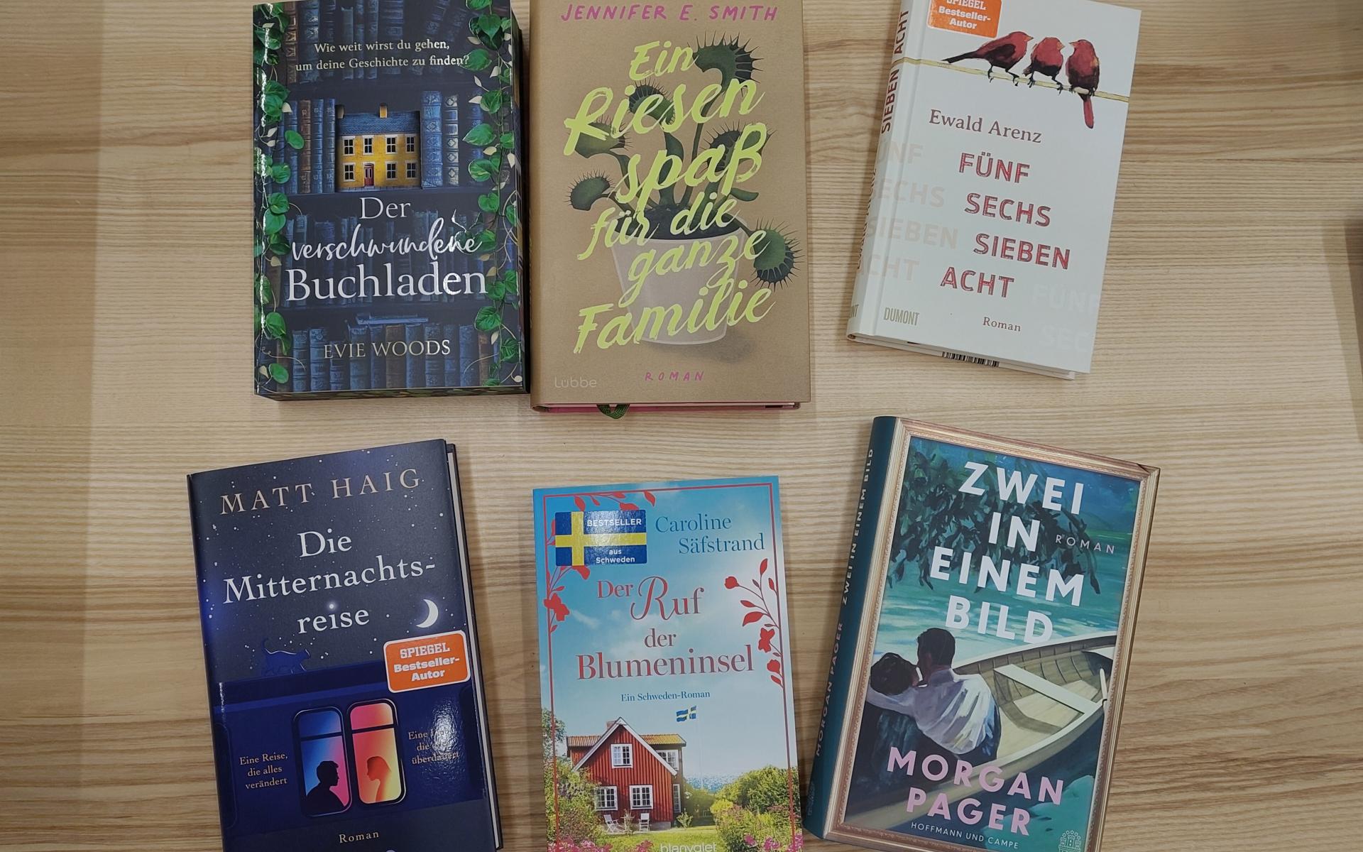 Neue Bücher 2026 sind eingetroffen.