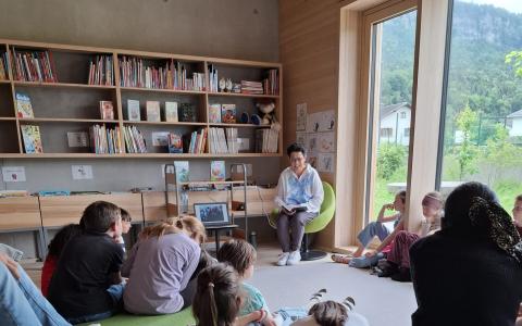 Spannende Lesung mit Irmgard Kramer