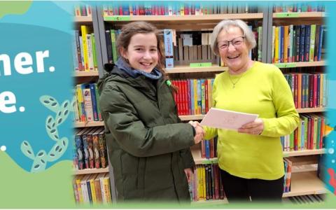 Gewinnübergabe Sommerlesen